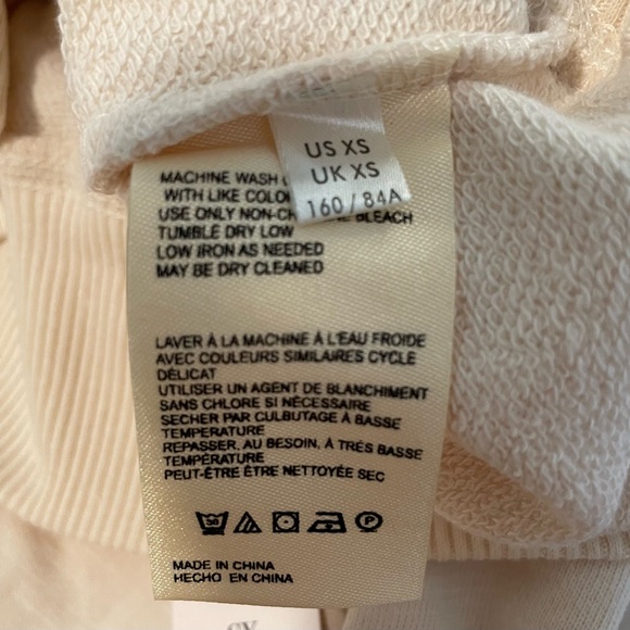 NWT Anthropologie Pilcro Dona Pullover Sweatshirt Top, Size XS - Picture 10 of 10